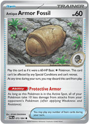 Antique Armor Fossil
