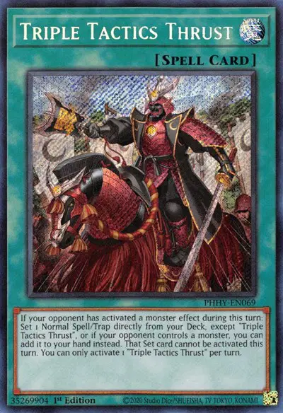 Triple Tactics Thrusting