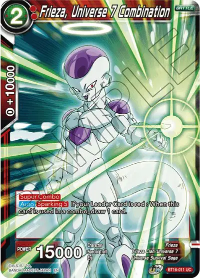 Frieza, Universe 7 Combination