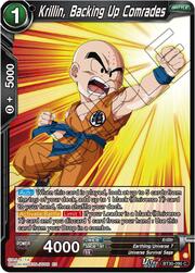 Krillin, Backing Up Comrades