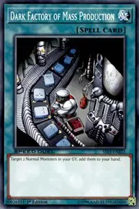 Dark Factory of Mass Production