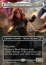 Black Widow, Intel Expert