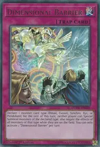 Dimensional Barrier