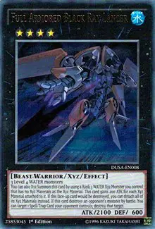 Full Armored Black Ray Lancer