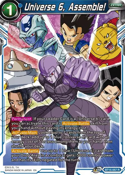 Universe 6, Assemble!