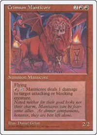 Crimson Manticore