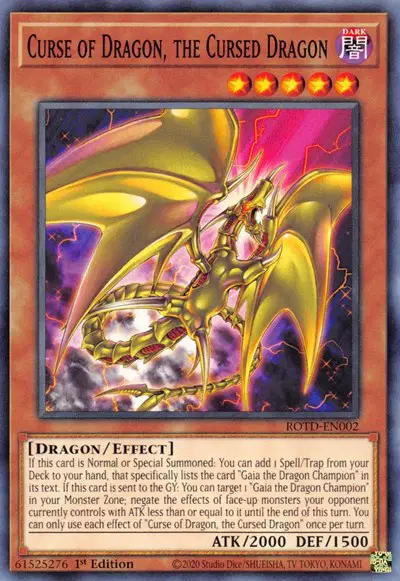 Curse of Dragon, the Cursed Dragon