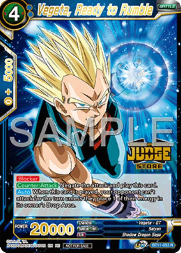 Vegeta, Ready to Rumble
