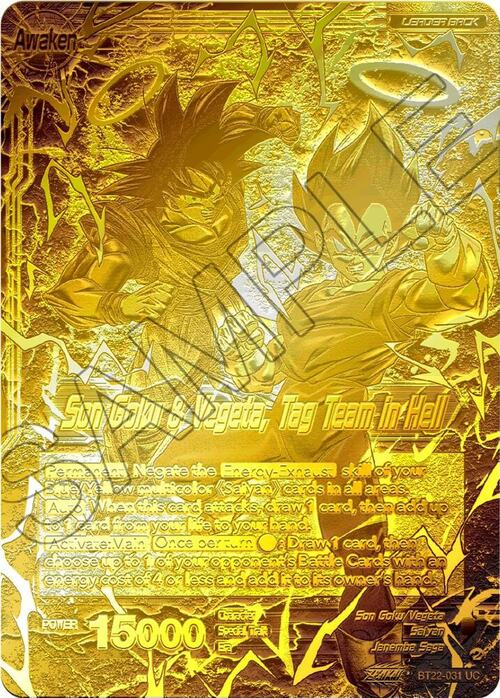 Son Goku // Son Goku & Vegeta, Tag Team in Hell