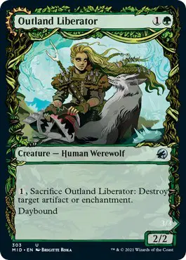 Outland Liberator // Frenzied Trapbreaker
