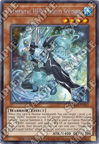 Elemental HERO Liquid Soldier