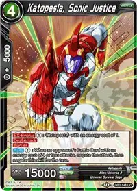 Katopesla, Sonic Justice
