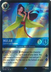 Mulan - Considerate Diplomat