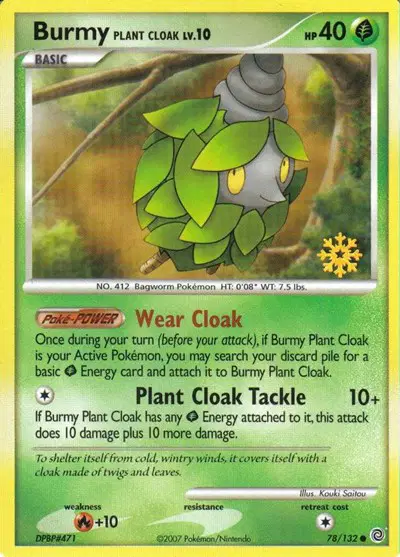 Burmy Plant Cloak Lv.10