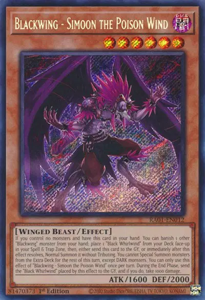 Blackwing - Simoon the Poison Wind