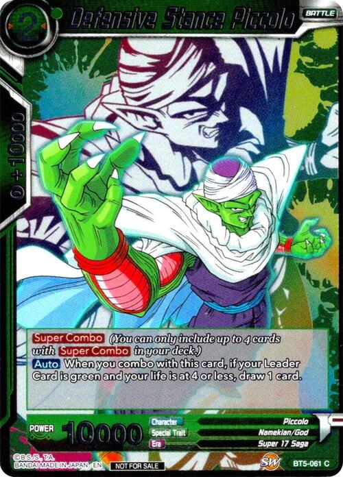 Defensive Stance Piccolo