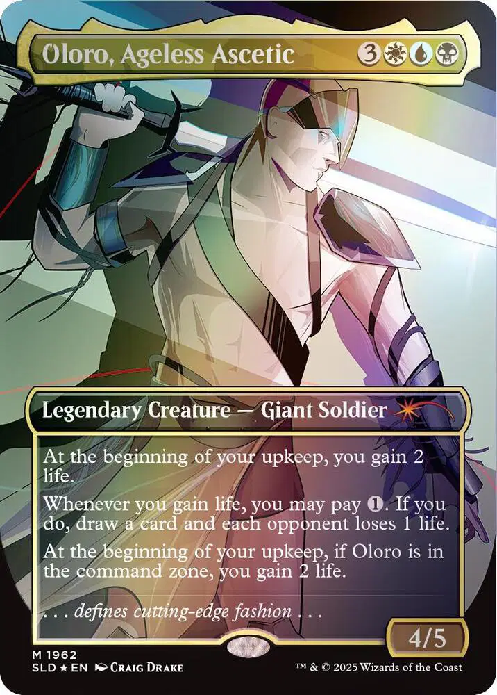 Oloro, Ageless Ascetic