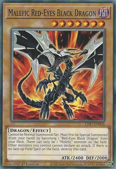 Malefic Red-Eyes B. Dragon