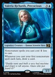 Valeria Richards, Precocious