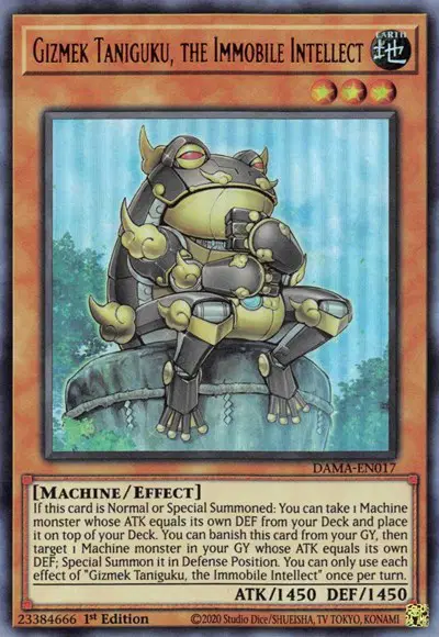 Gizmek Taniguku, the Immobile Intellect