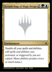 Seventh Stage of Magic Design