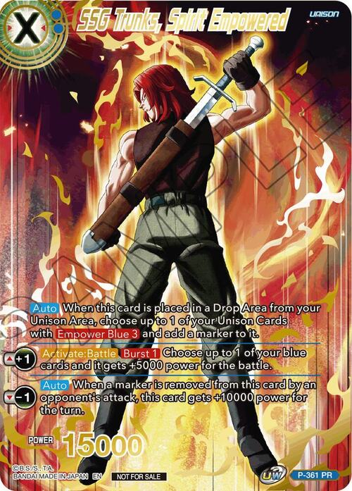 SSG Trunks, Spirit Empowered
