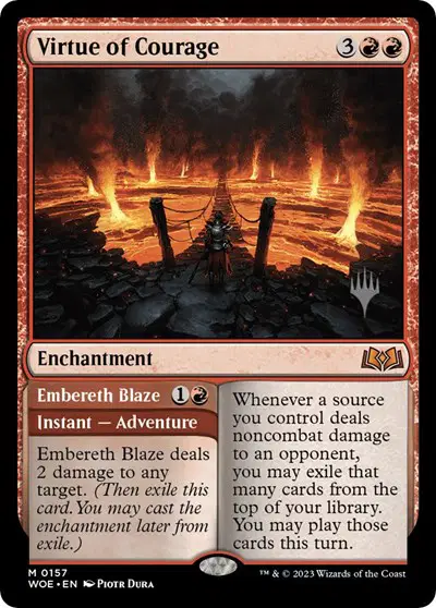 Virtue of Courage // Embereth Blaze