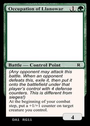Occupation of Llanowar