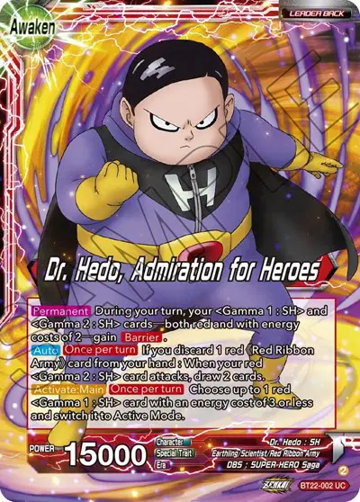 Dr. Hedo // Dr. Hedo, Admiration for Heroes