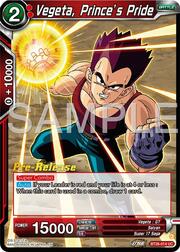 Vegeta, Princes Pride