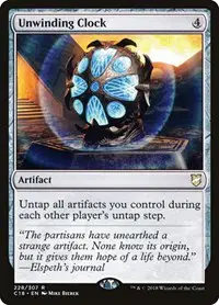 Unwinding Clock