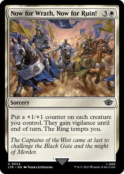 Now for Wrath, Now for Ruin!