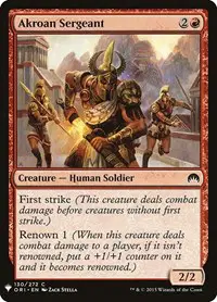 Akroan Sergeant