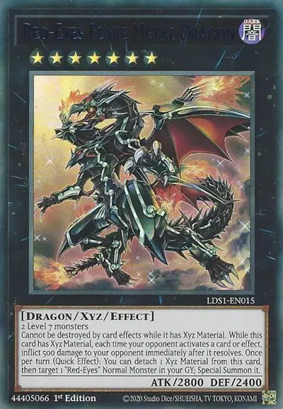 Red-Eyes Flare Metal Dragon