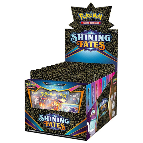 Shining Fates Pin Collection Display
