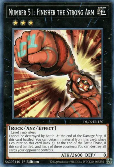 Number 51: Finisher the Strong Arm