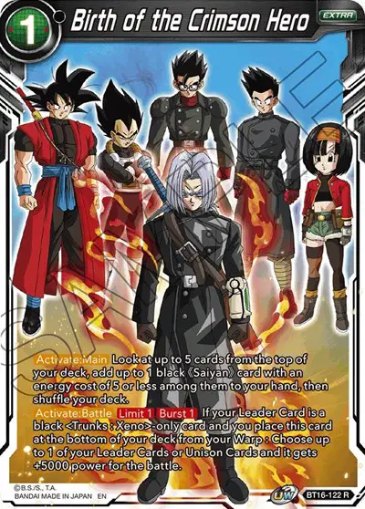 Birth of the Crimson Hero