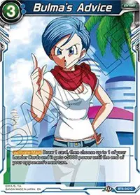 Bulma's Advice