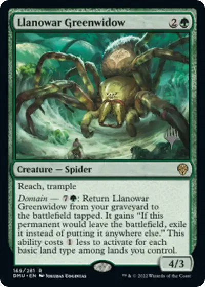 Llanowar Greenwidow