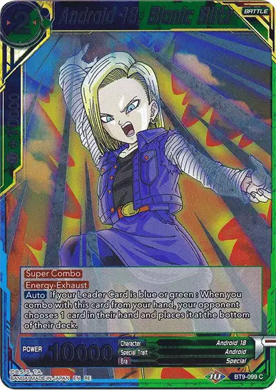 Android 18, Bionic Blitz