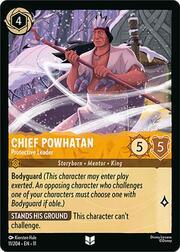 Chief Powhatan - Protective Leader