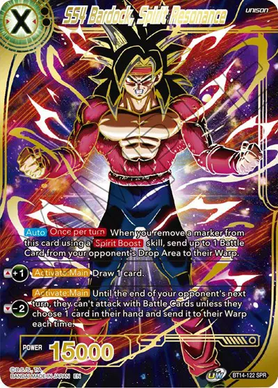 SS4 Bardock, Spirit Resonance
