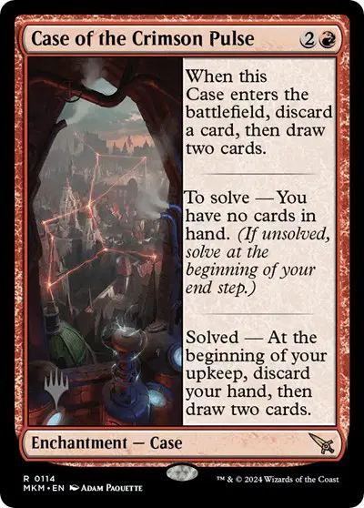 Case of the Crimson Pulse