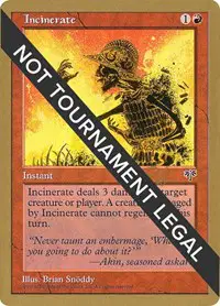 Incinerate