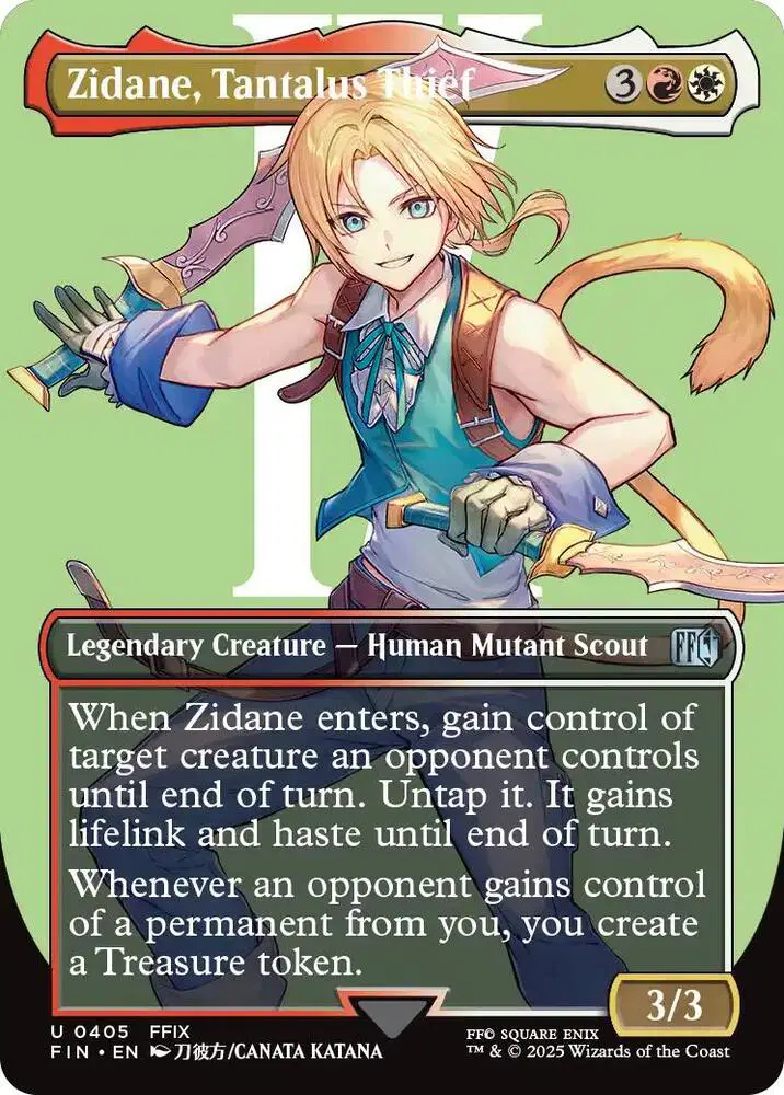 Zidane, Tantalus Thief