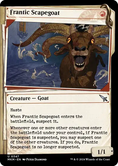 Frantic Scapegoat