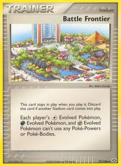 Auction card for Battle Frontier
