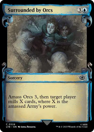 Surrounded by Orcs