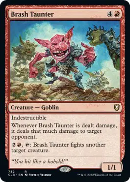 Brash Taunter