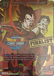 King Vegeta, Commanding Support